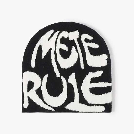 Winter Knitted Cap Double